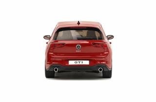 VOLKSWAGEN GOLF VIII GTI RED 2021 OttO mobile 1:18 Resinemodell (Türen, Motorhaube... nicht zu öffnen!)